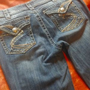 Silver jeans from Buckle